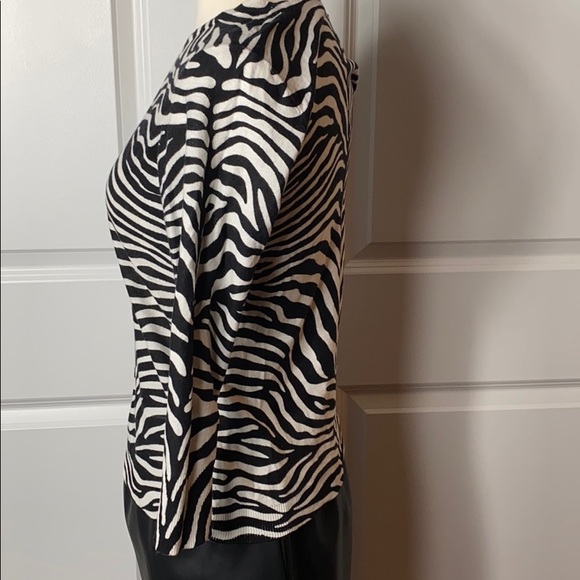The limited zebra print sweater cotton - Picture 5 of 12